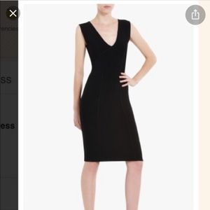 BCBG black body con bandage black dress
